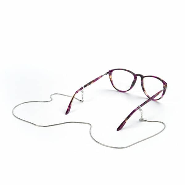 SIMPLE-SILVER Sunglasses and Cord