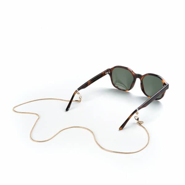 SIMPLE-GOLD Sunglasses and Cord