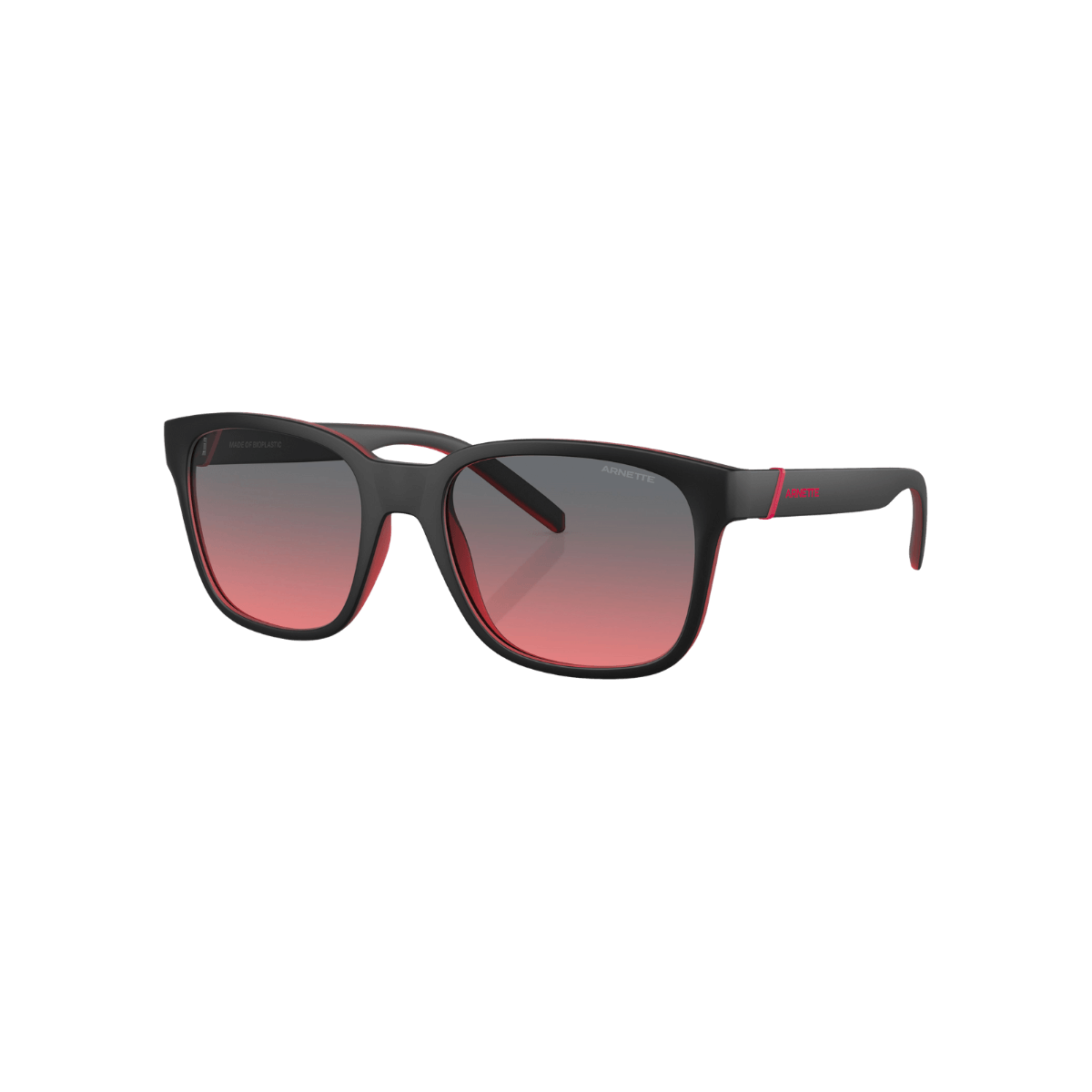 Arnette AN4320 Surry H - Matte Black with Red/Dark Grey Polycarbonate - Image 2