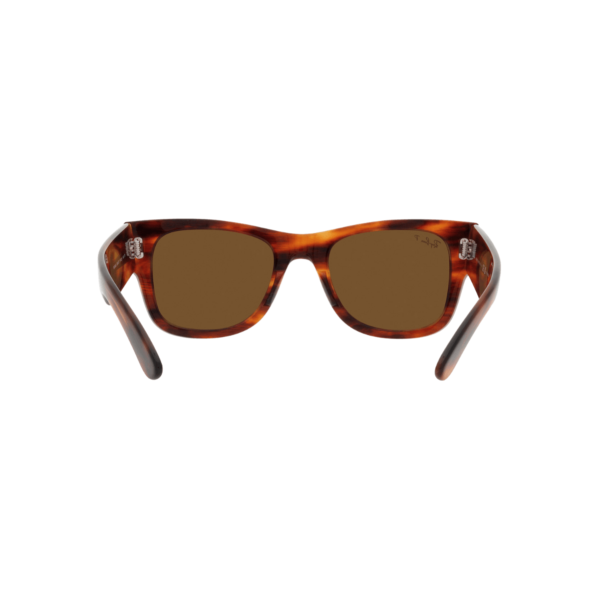 Ray-Ban Mega Wayfarer RB0840S 954/57 Sunglasses - Striped Havanna - Image 3